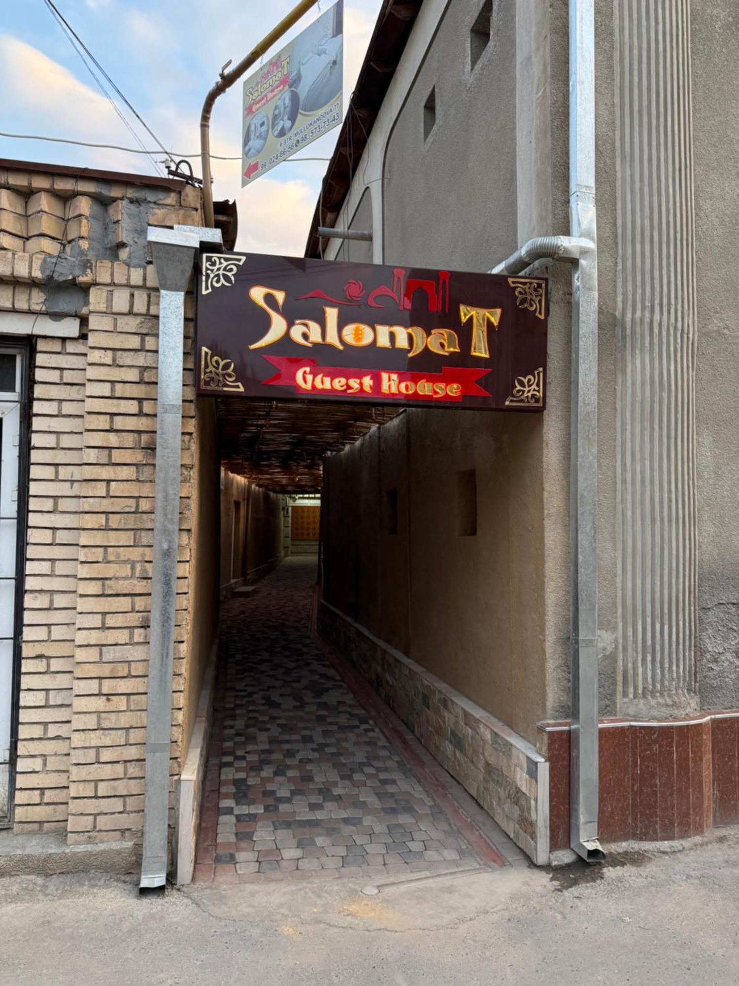 Salomat Guest House 사마르칸트 외부 사진